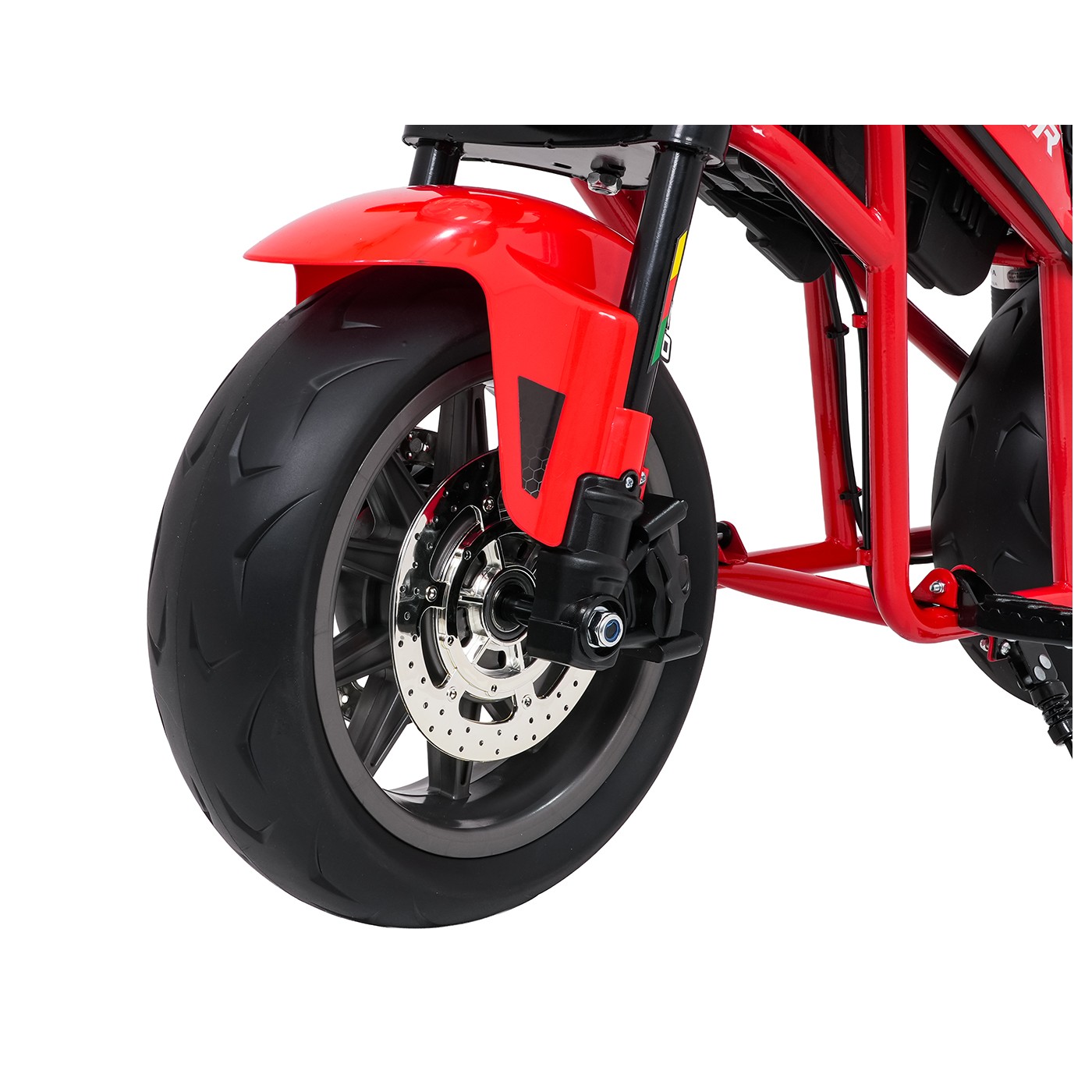 Vozidlo Motocykl SUPERMOTO Červená