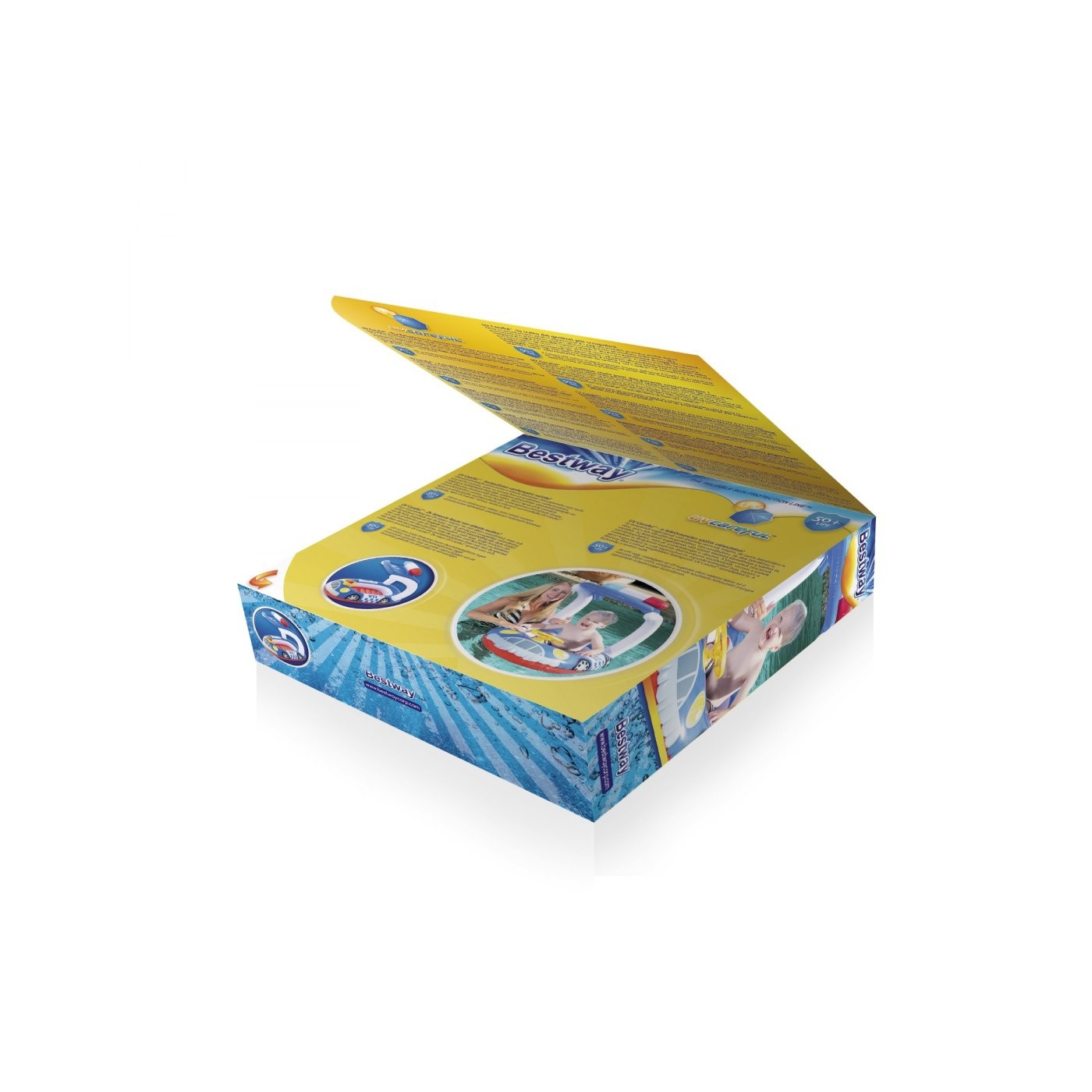 Matrace do auta BESTWAY Blue Canopy