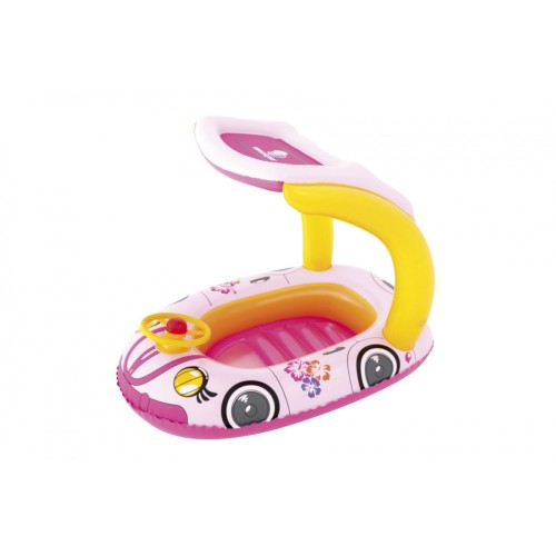 Matrace do auta s kšiltem Pink BESTWAY