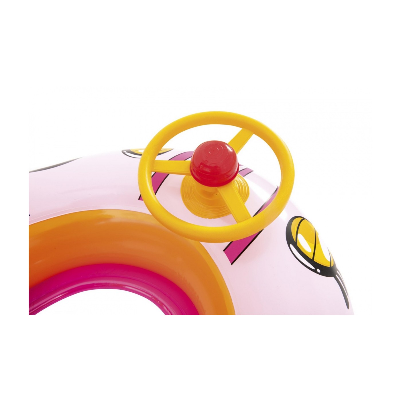 Matrace do auta s kšiltem Pink BESTWAY