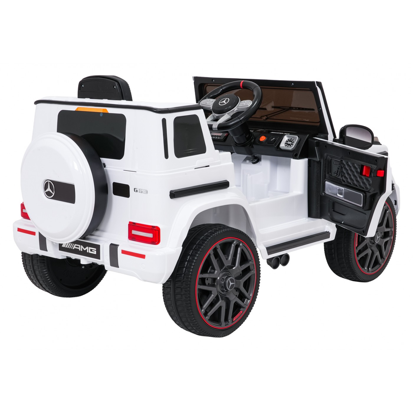 Vozidlo Mercedes G63 AMG LIFT bílá