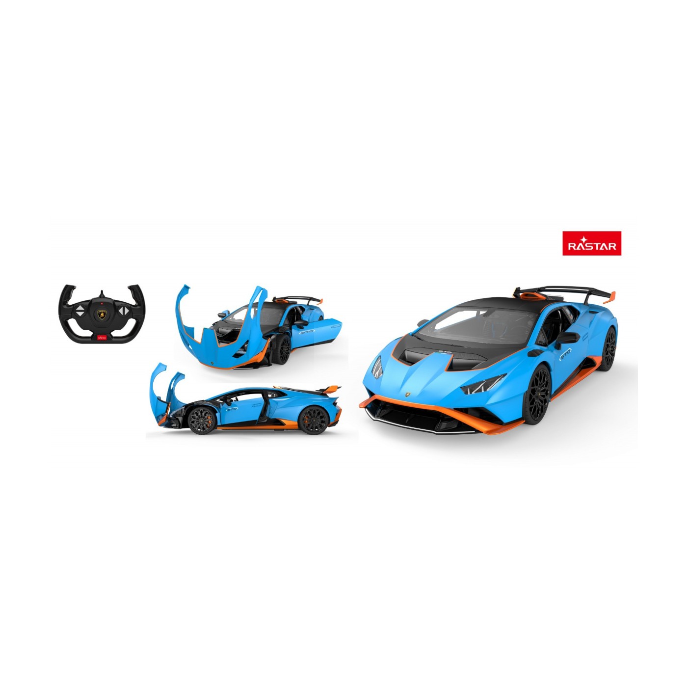 Lamborghini Huracan sto RASTAR model 1:14 Dálkové ovládání auta + dálkové ovládání