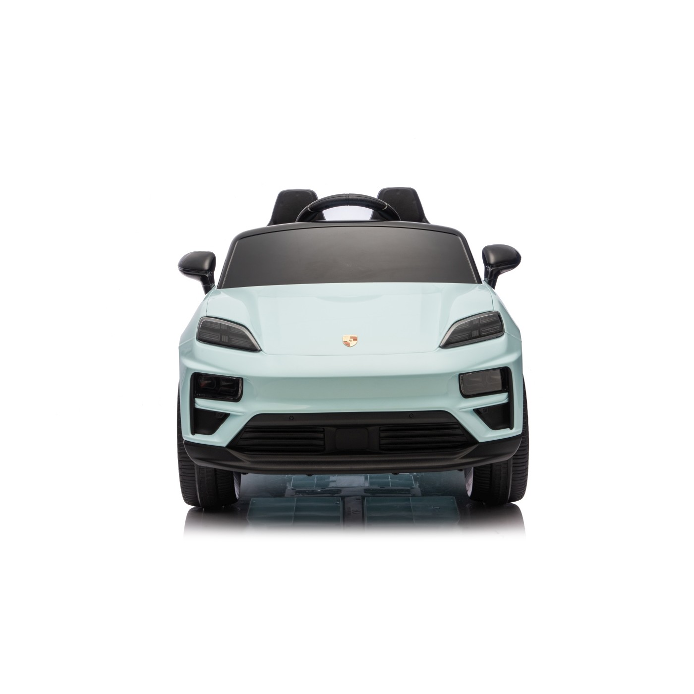 Modré vozidlo Porsche Macan