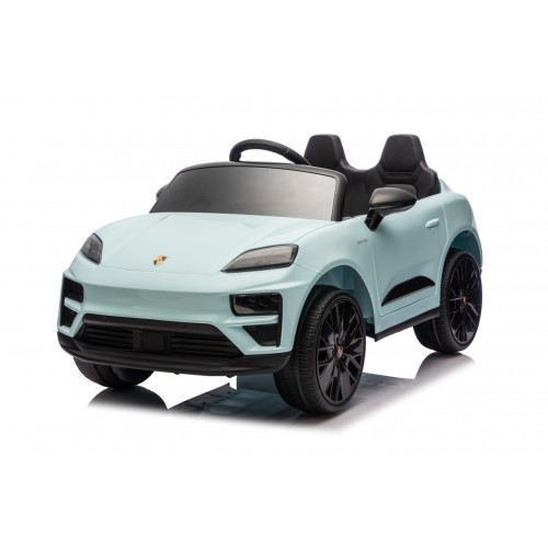 Modré vozidlo Porsche Macan