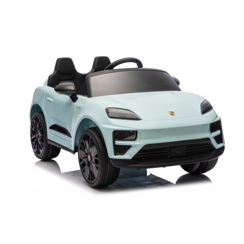 Modré vozidlo Porsche Macan