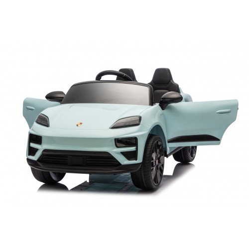 Modré vozidlo Porsche Macan