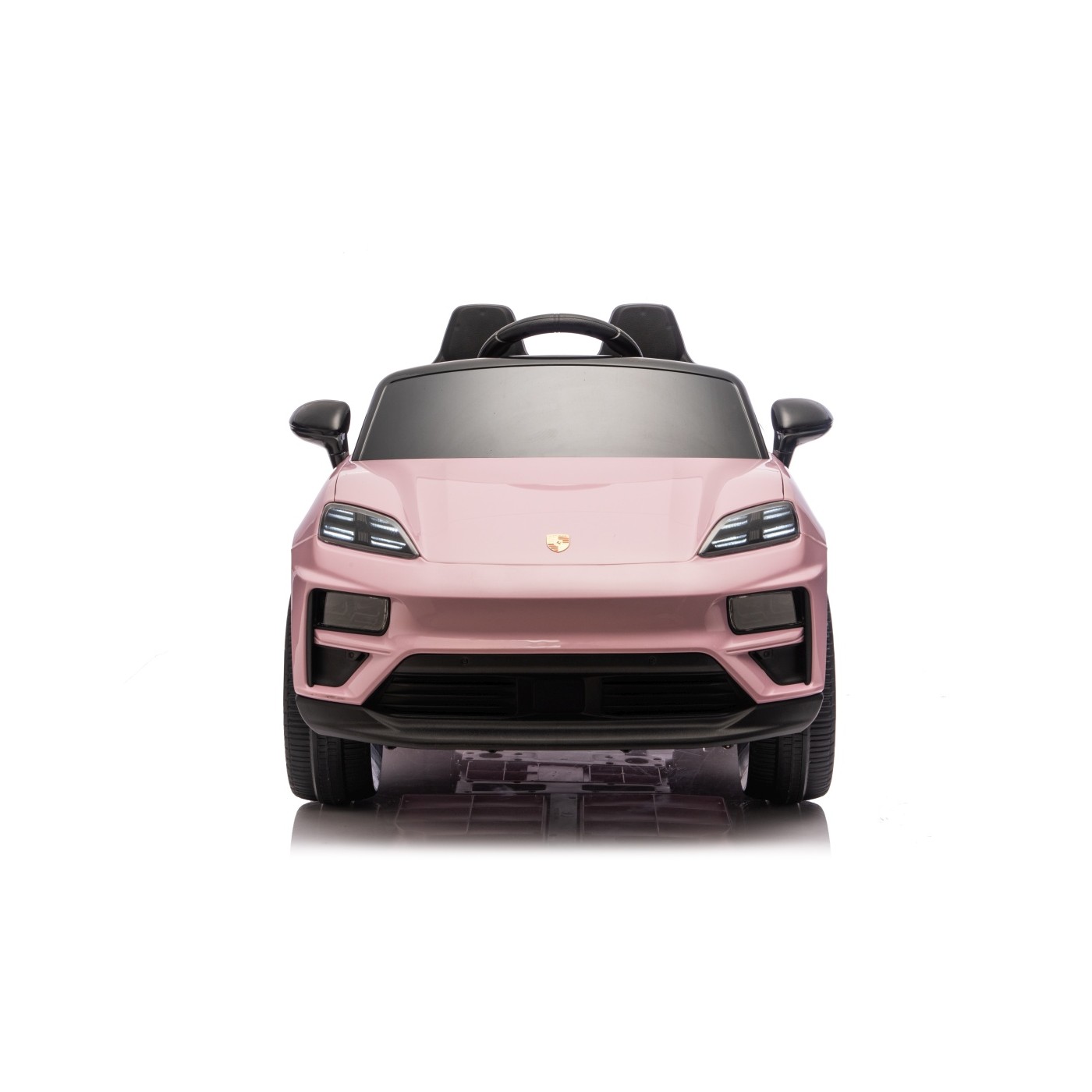 Růžové vozidlo Porsche Macan