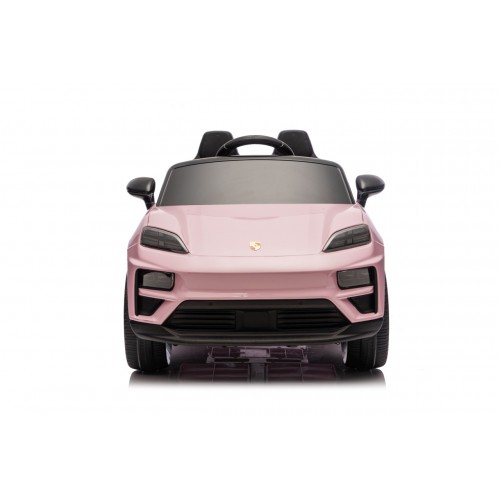 Růžové vozidlo Porsche Macan
