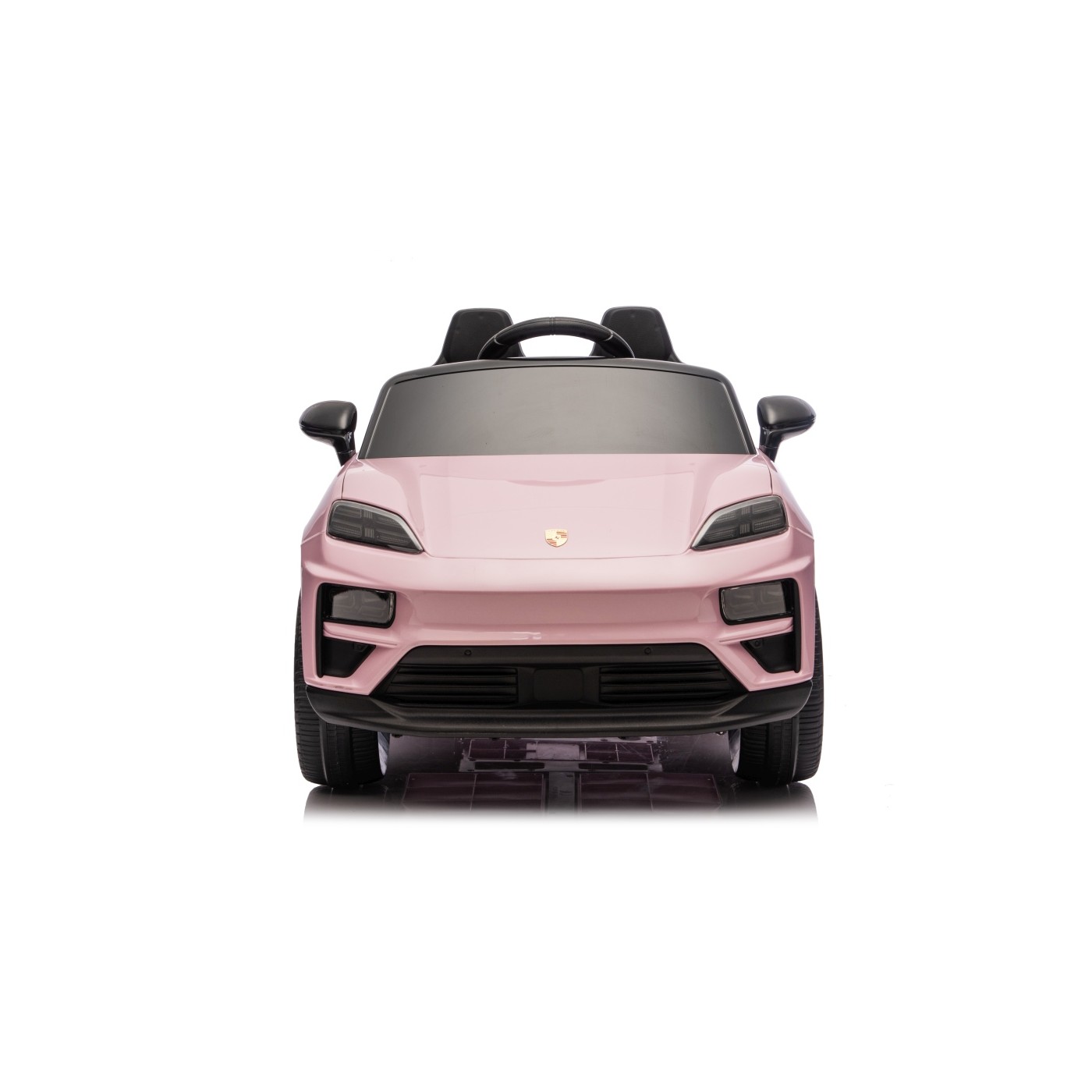 Růžové vozidlo Porsche Macan