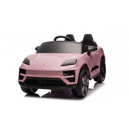 Růžové vozidlo Porsche Macan