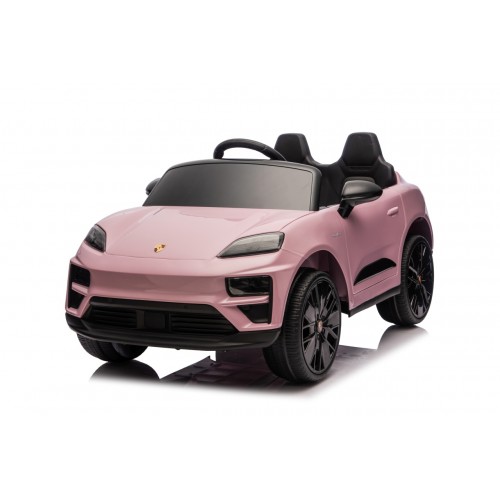 Růžové vozidlo Porsche Macan
