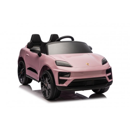Růžové vozidlo Porsche Macan