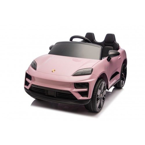 Růžové vozidlo Porsche Macan