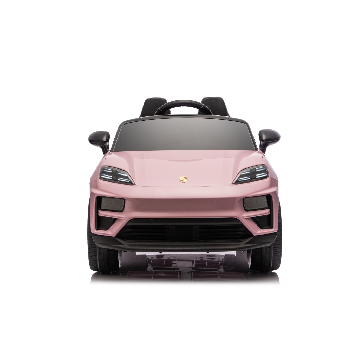 Růžové vozidlo Porsche Macan