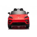 Červené vozidlo Porsche Macan
