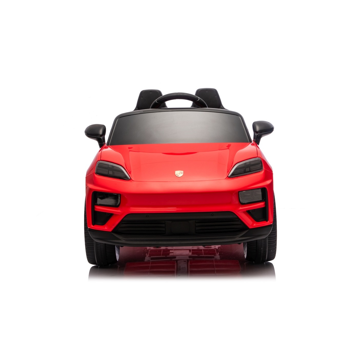 Červené vozidlo Porsche Macan