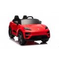 Červené vozidlo Porsche Macan