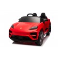 Červené vozidlo Porsche Macan