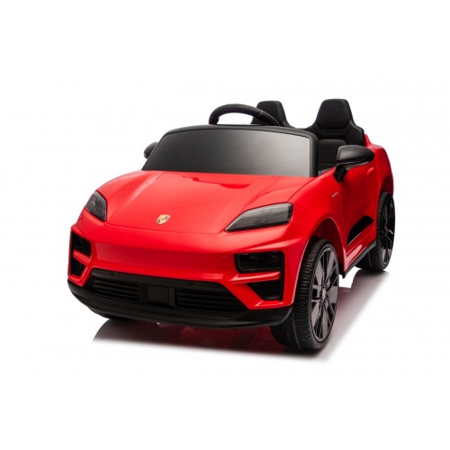 Červené vozidlo Porsche Macan