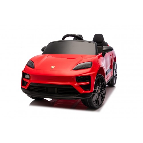 Červené vozidlo Porsche Macan