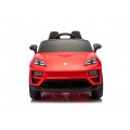 Červené vozidlo Porsche Macan