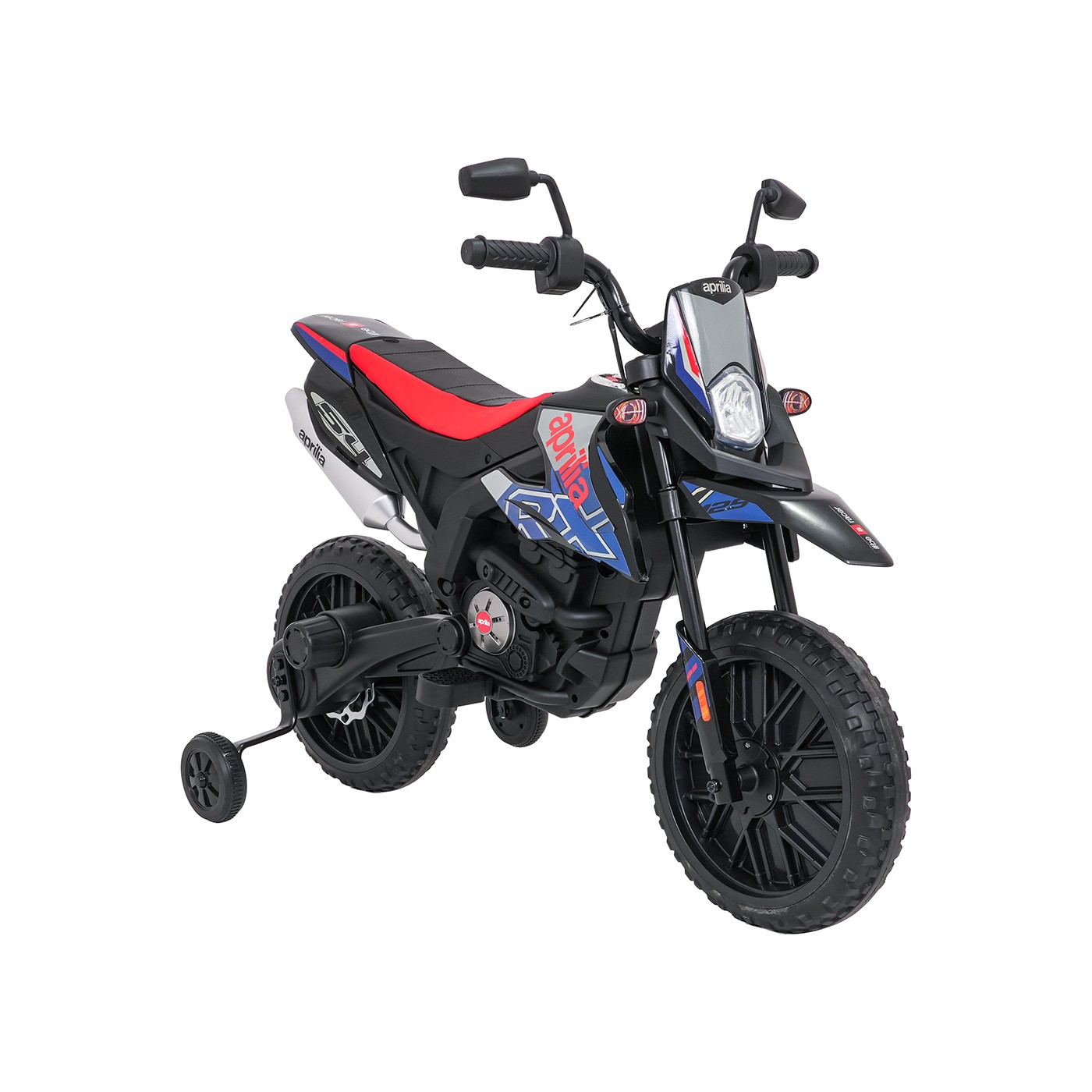 Motor vozidla Aprilia RX modrá