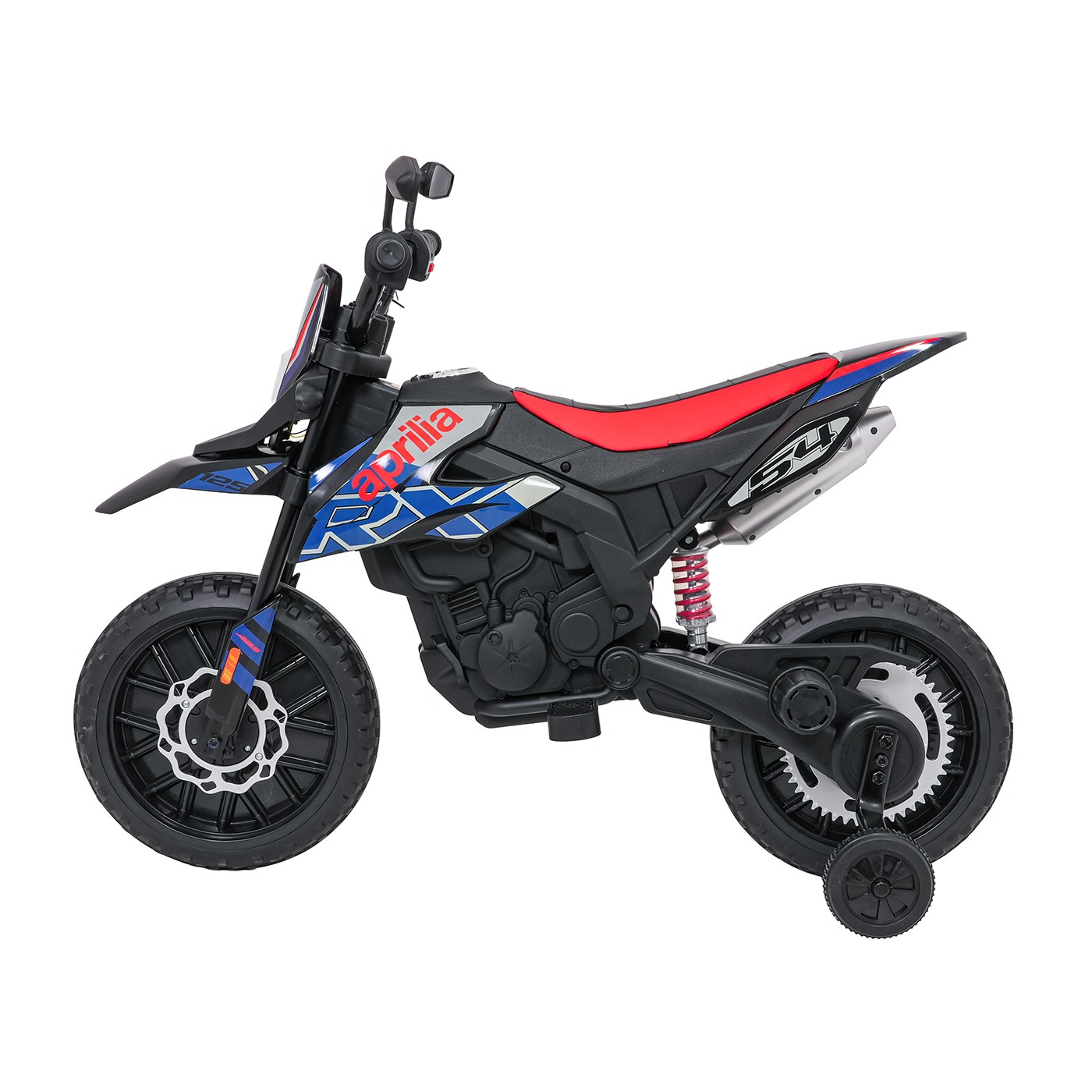 Motor vozidla Aprilia RX modrá