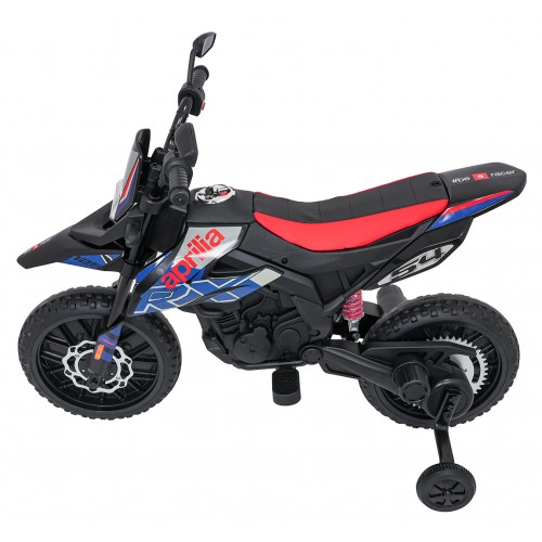 Motor vozidla Aprilia RX modrá
