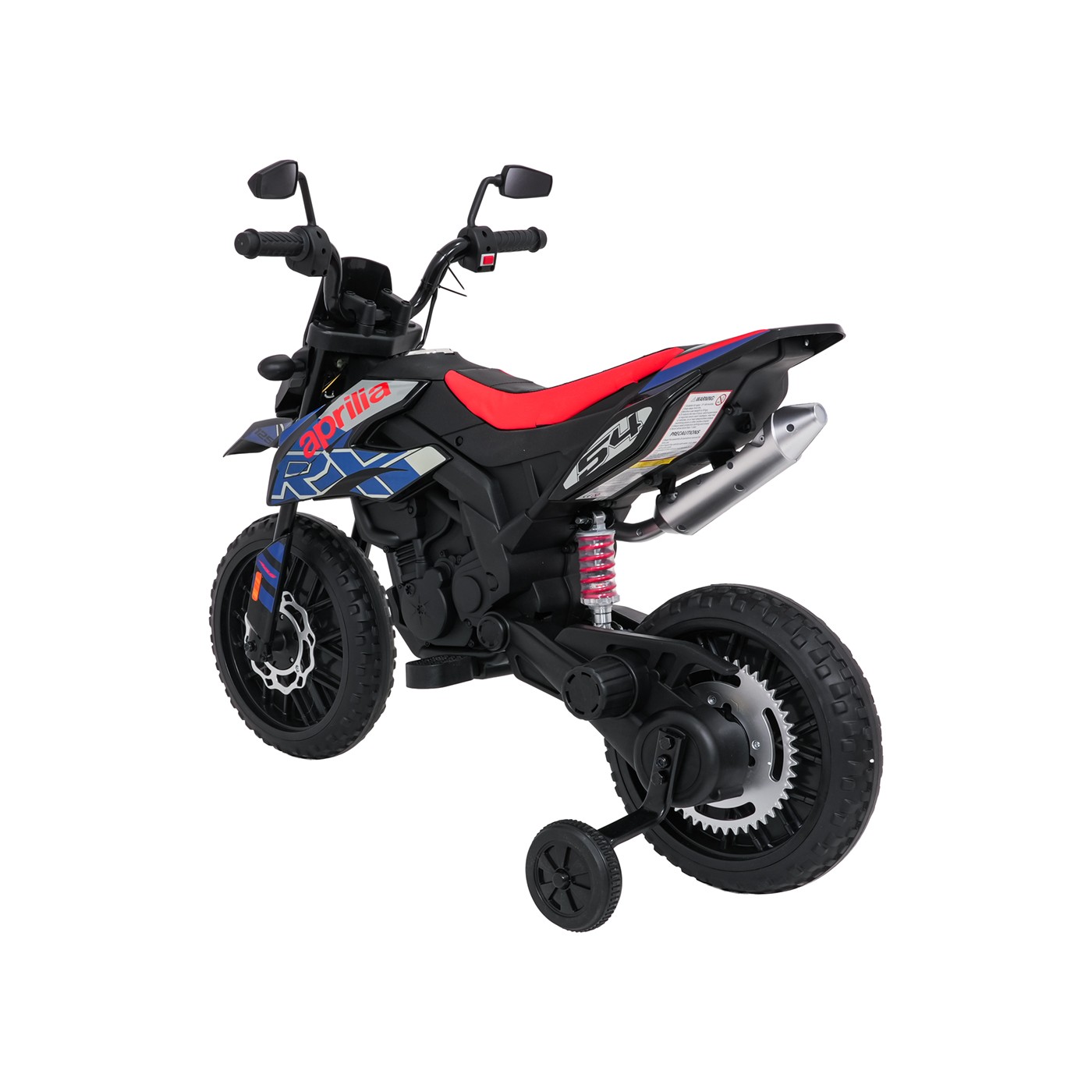 Motor vozidla Aprilia RX modrá