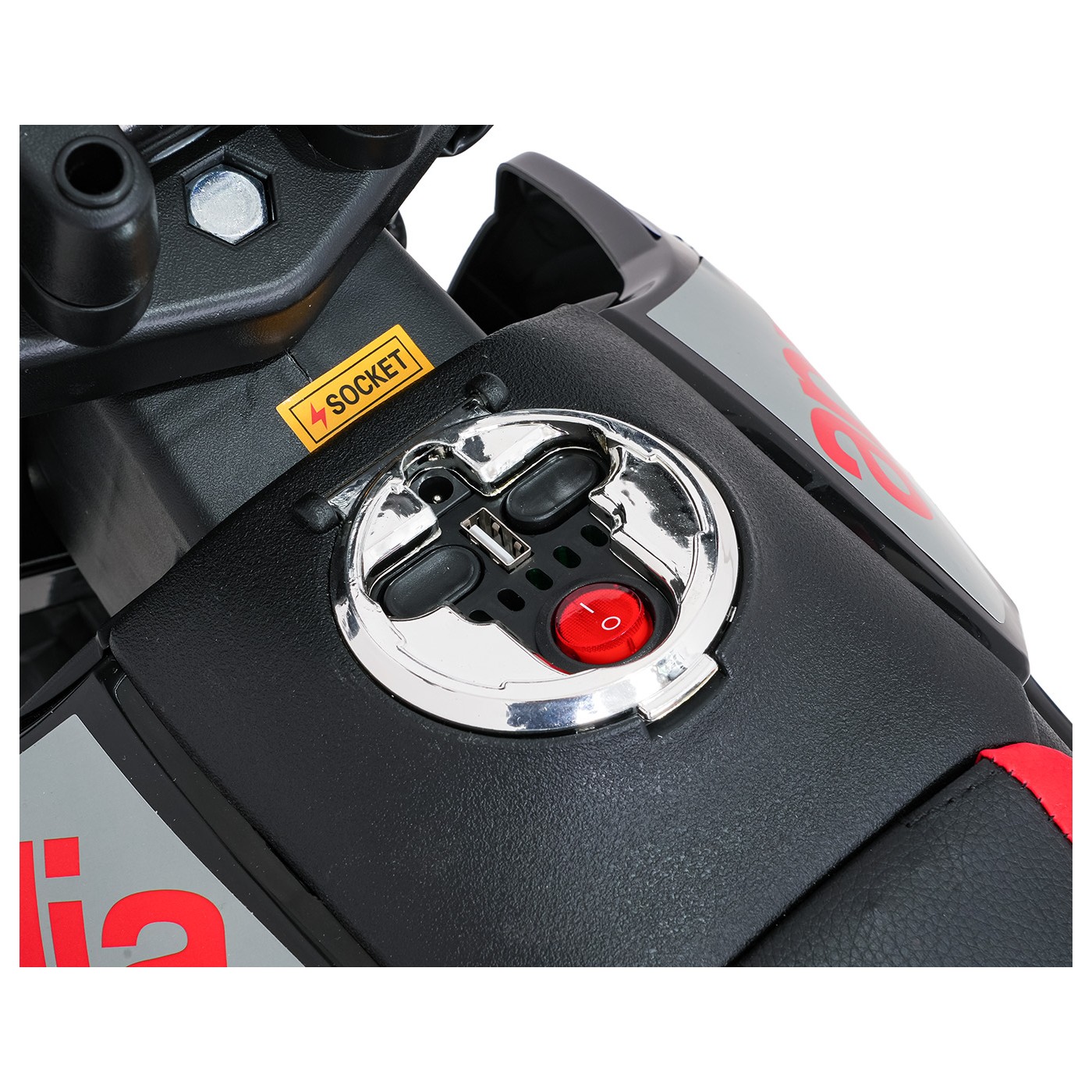 Motor vozidla Aprilia RX modrá