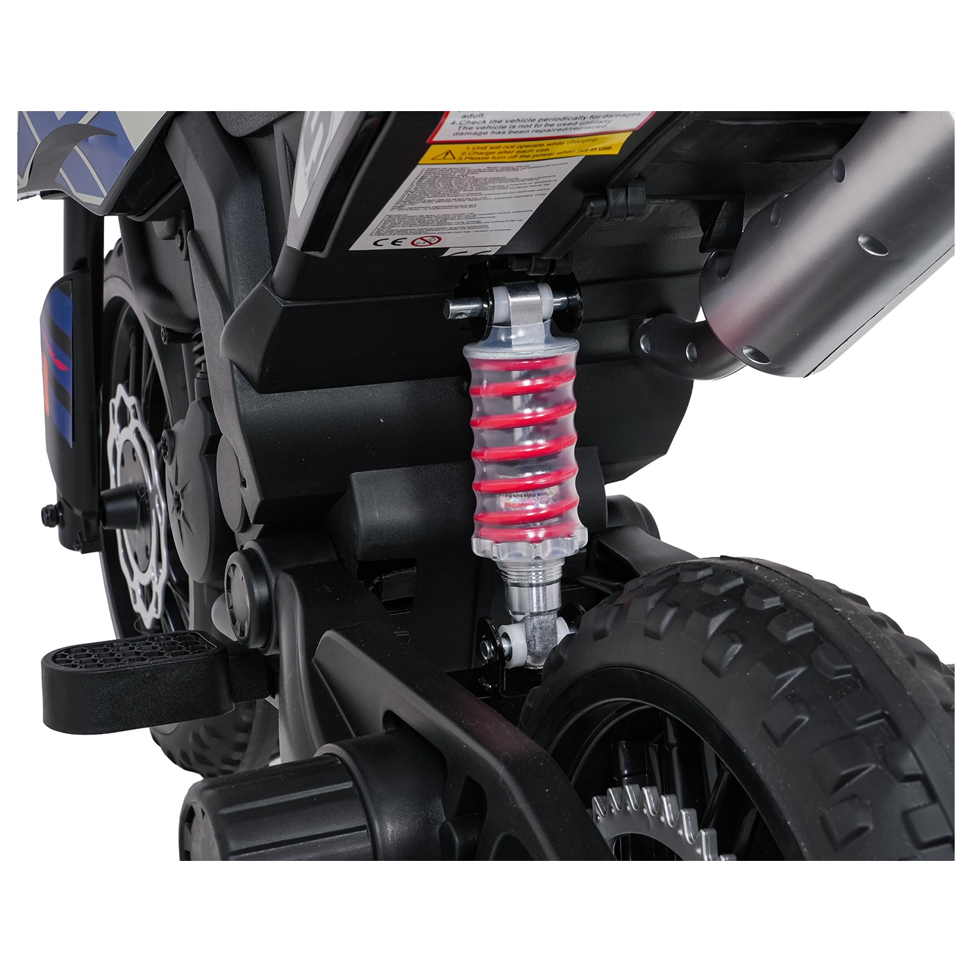 Motor vozidla Aprilia RX modrá