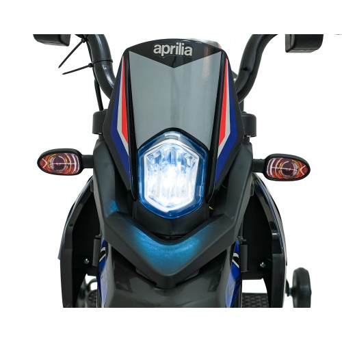Motor vozidla Aprilia RX modrá