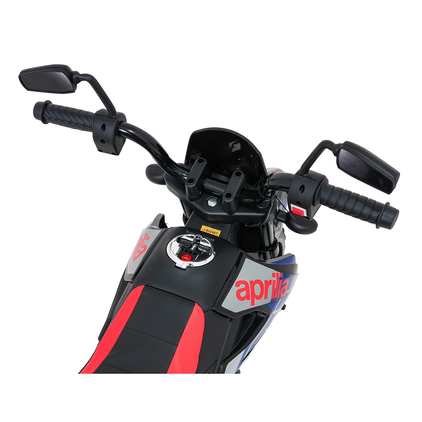 Motor vozidla Aprilia RX modrá