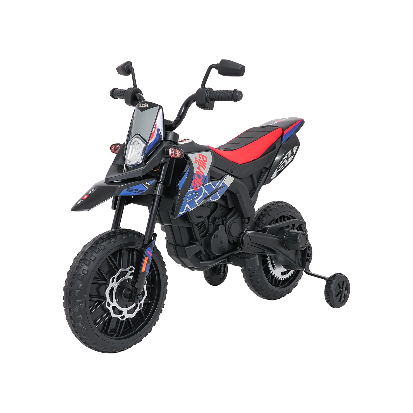 Motor vozidla Aprilia RX modrá