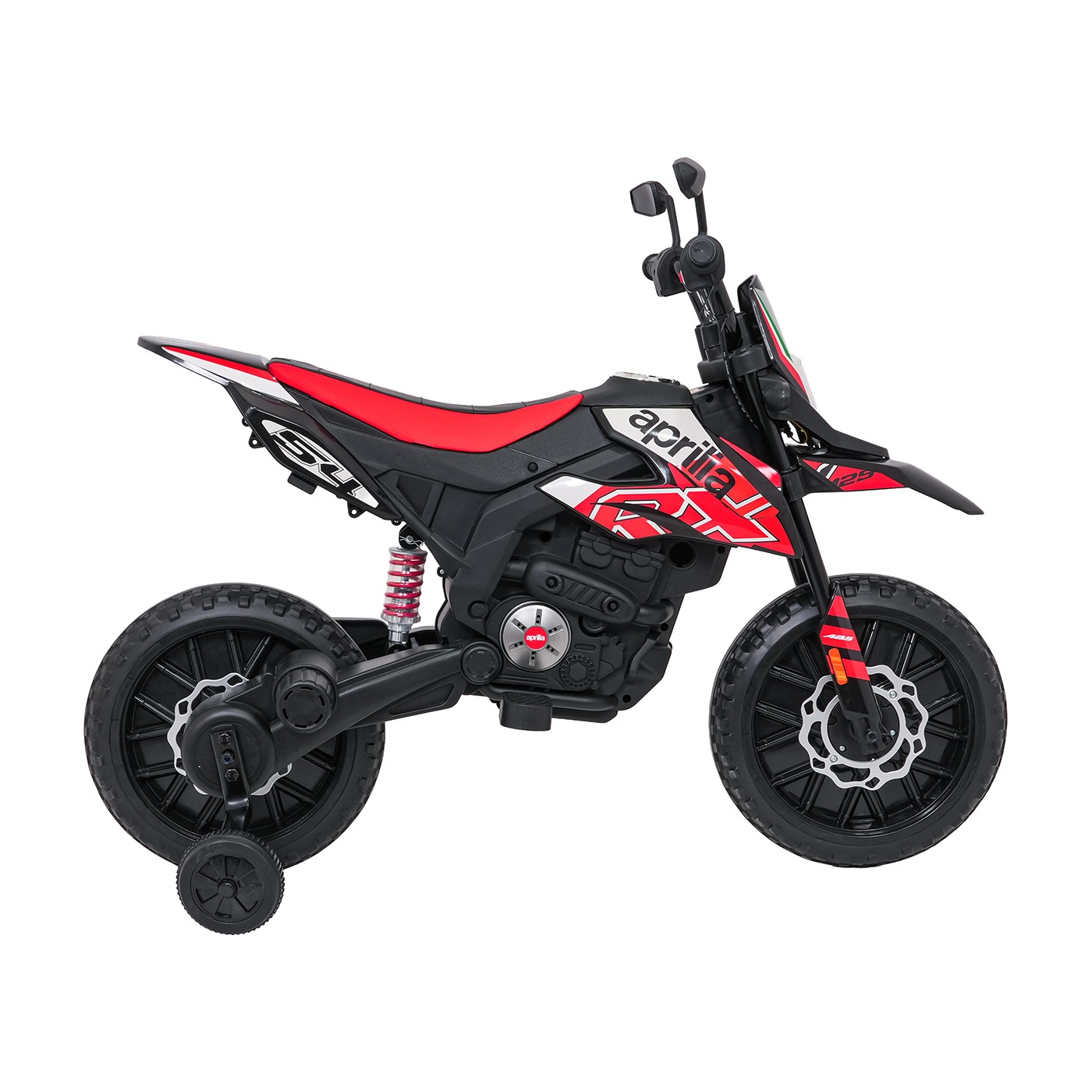 Motor vozidla Aprilia RX Červená