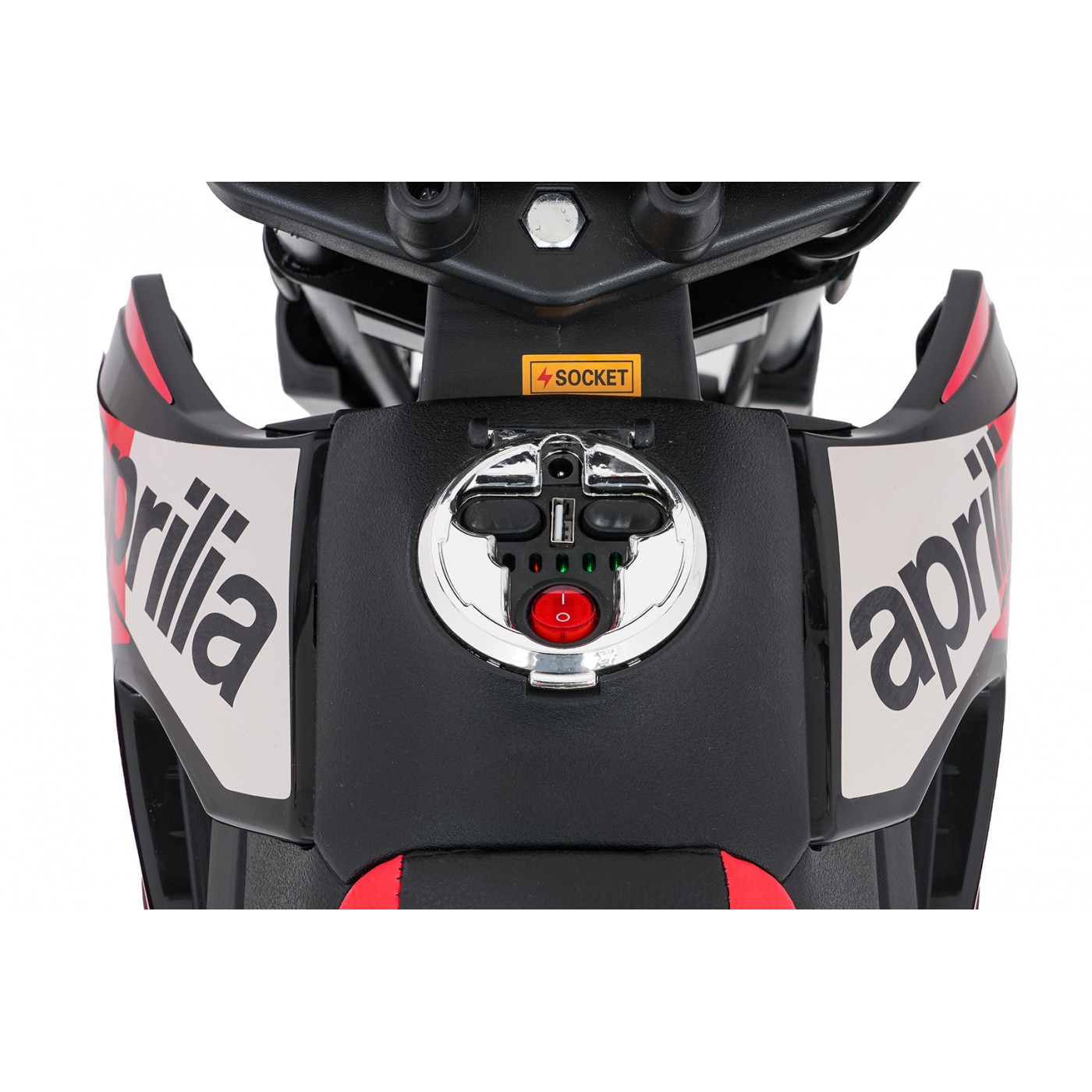 Motor vozidla Aprilia RX Červená
