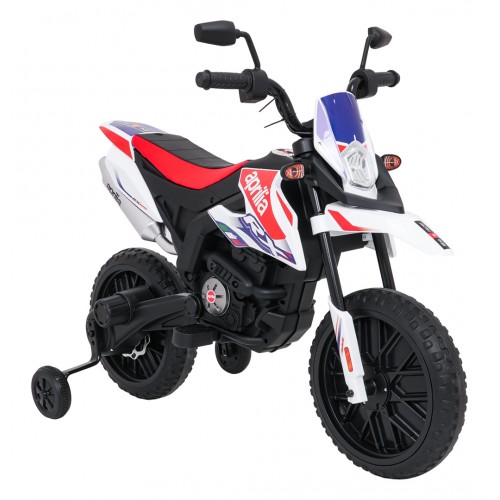 Motor vozidla Aprilia RX bílá