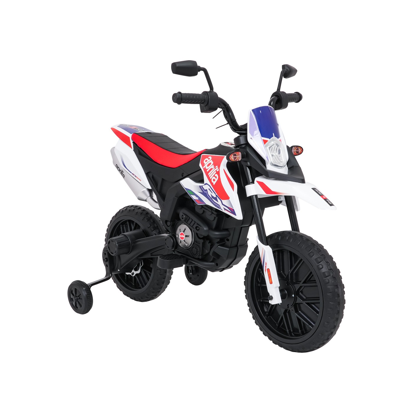Motor vozidla Aprilia RX bílá