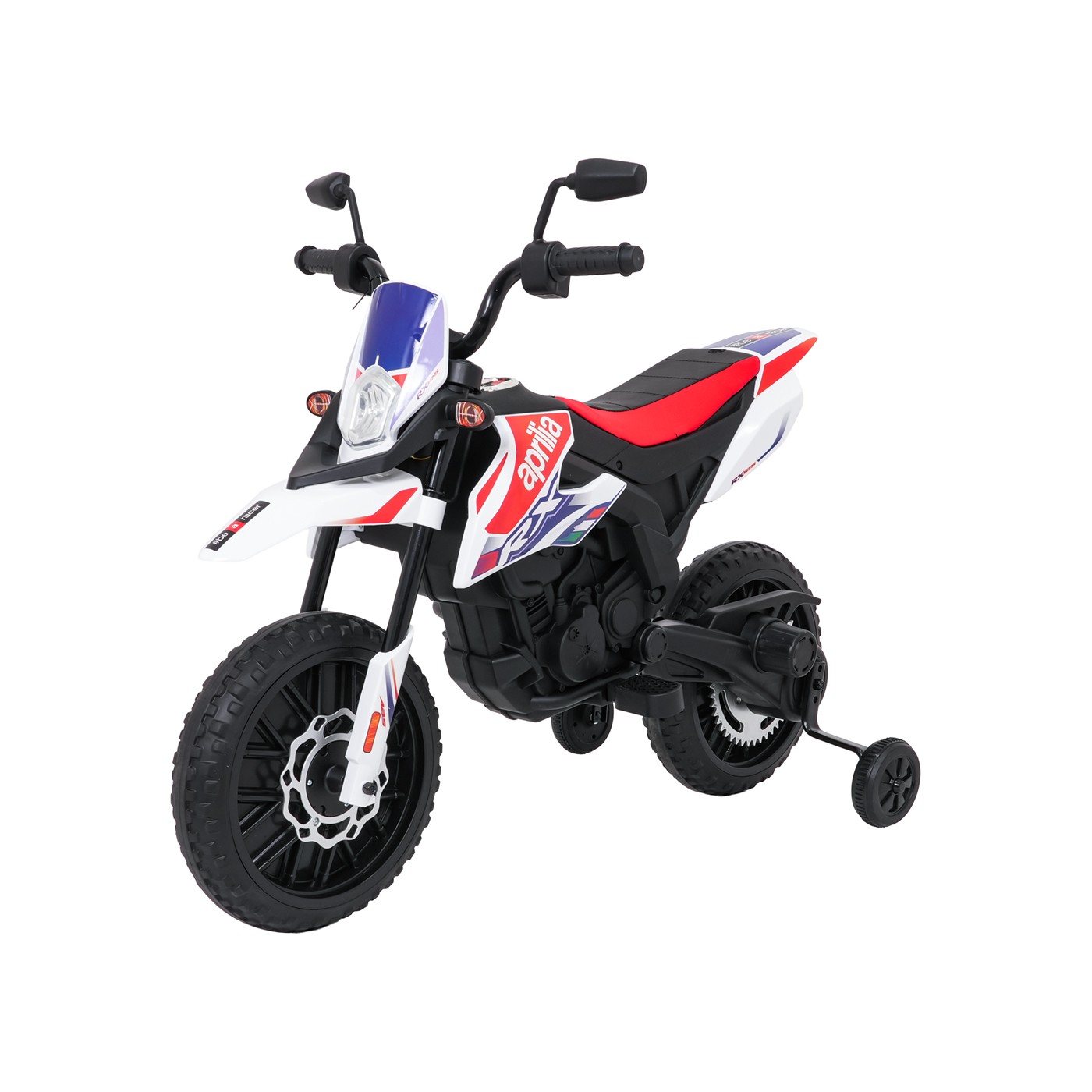 Motor vozidla Aprilia RX bílá