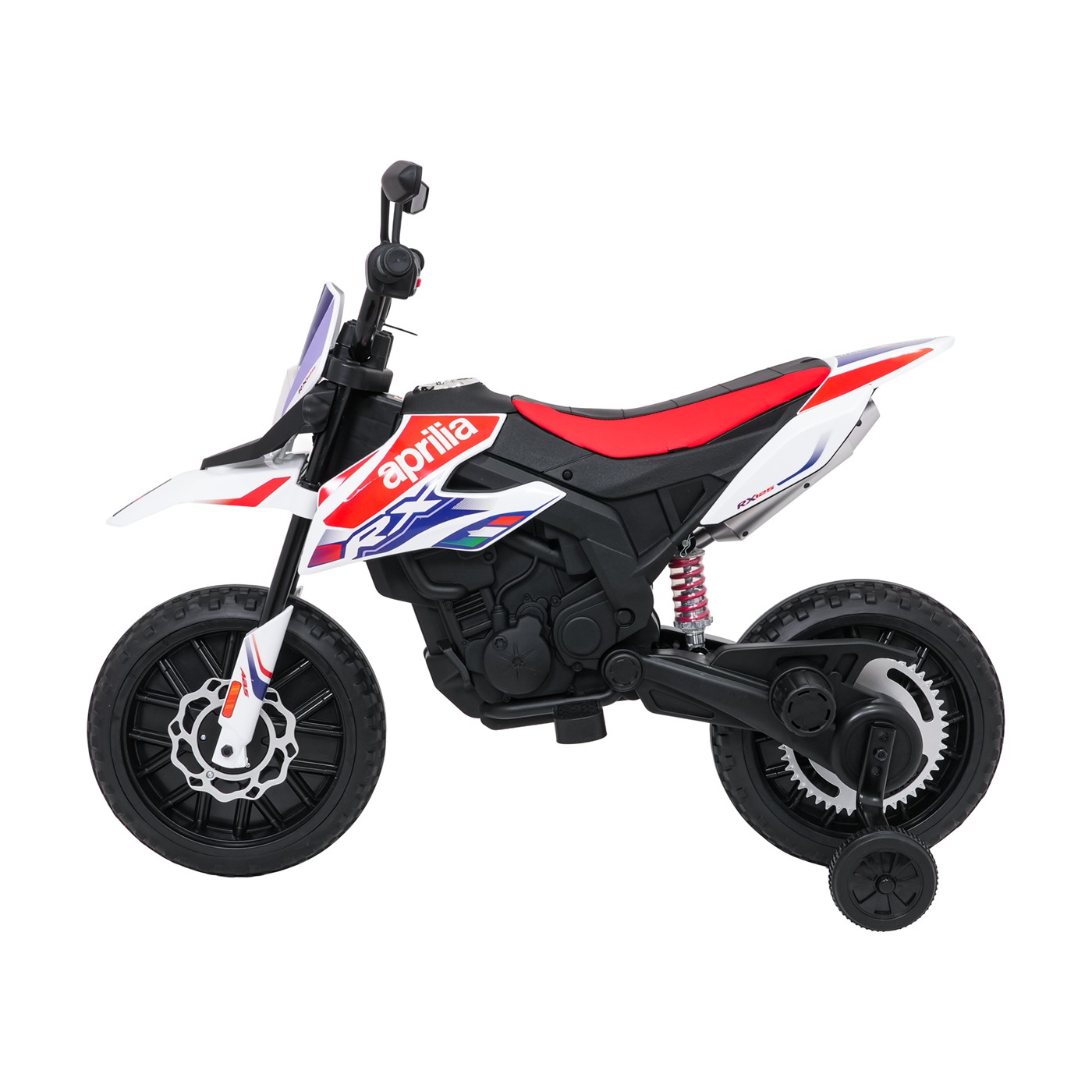 Motor vozidla Aprilia RX bílá