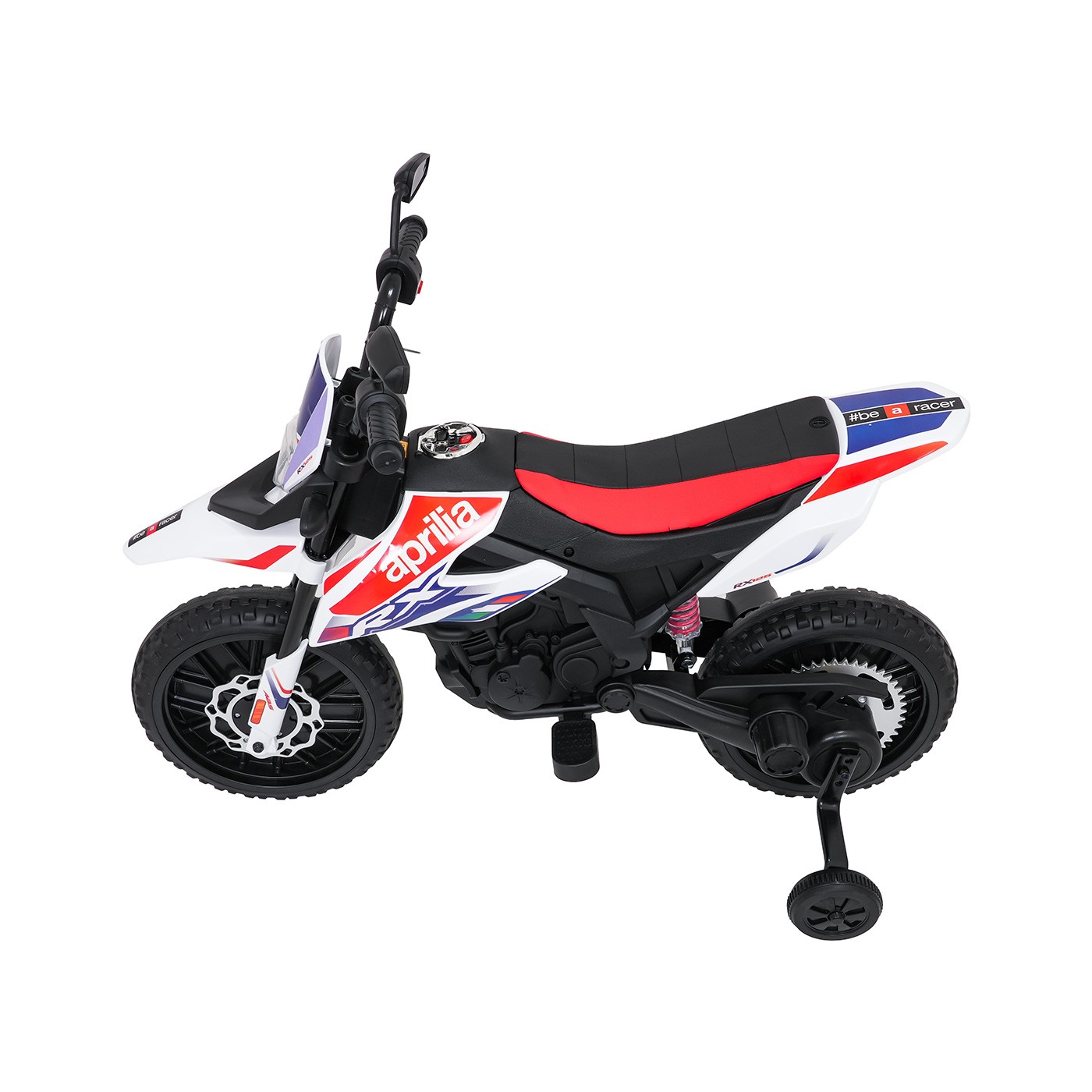 Motor vozidla Aprilia RX bílá