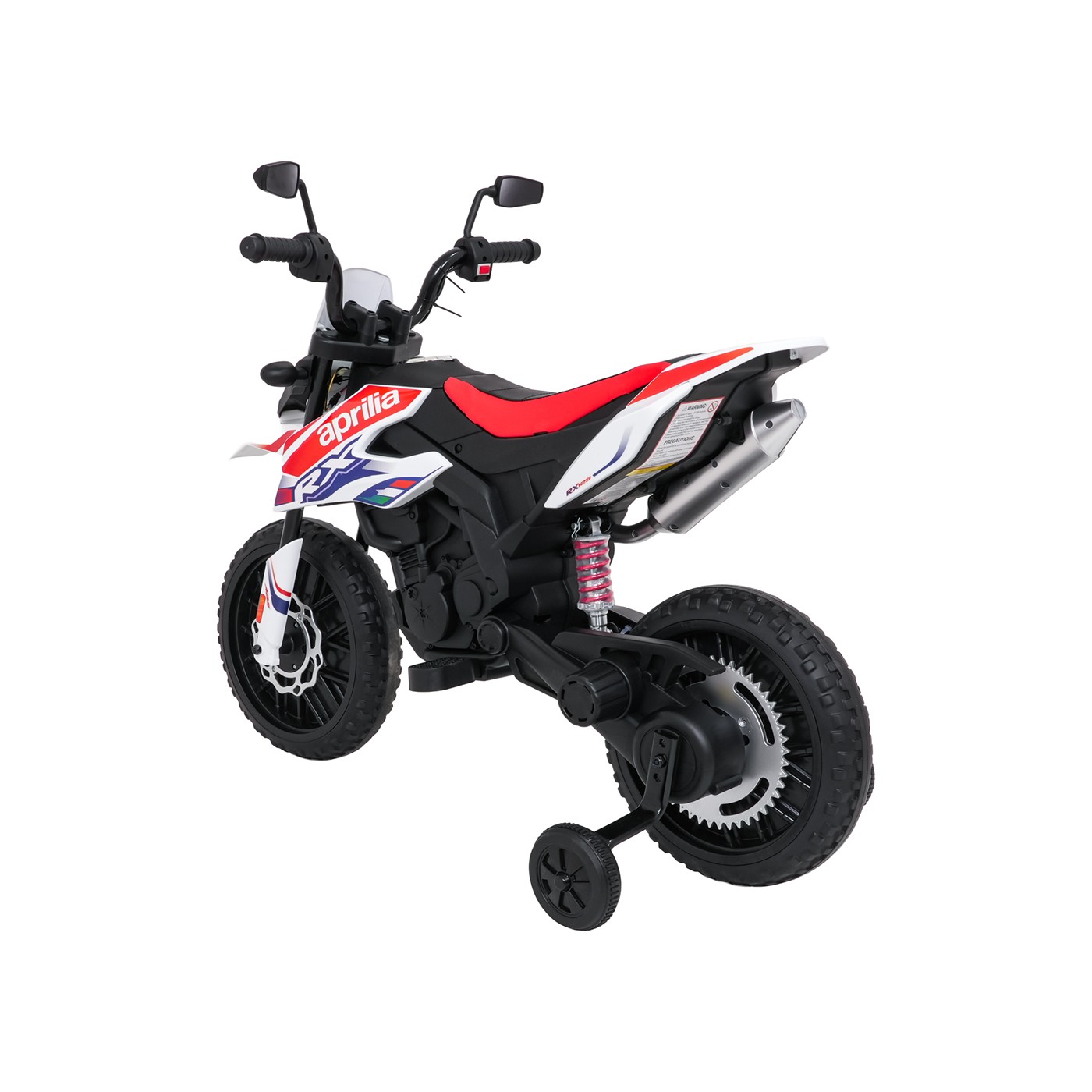 Motor vozidla Aprilia RX bílá