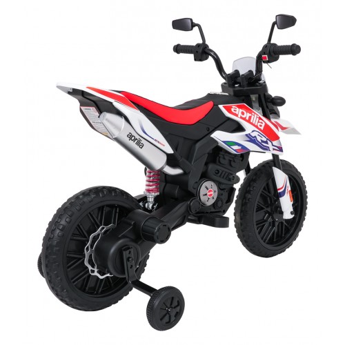 Motor vozidla Aprilia RX bílá