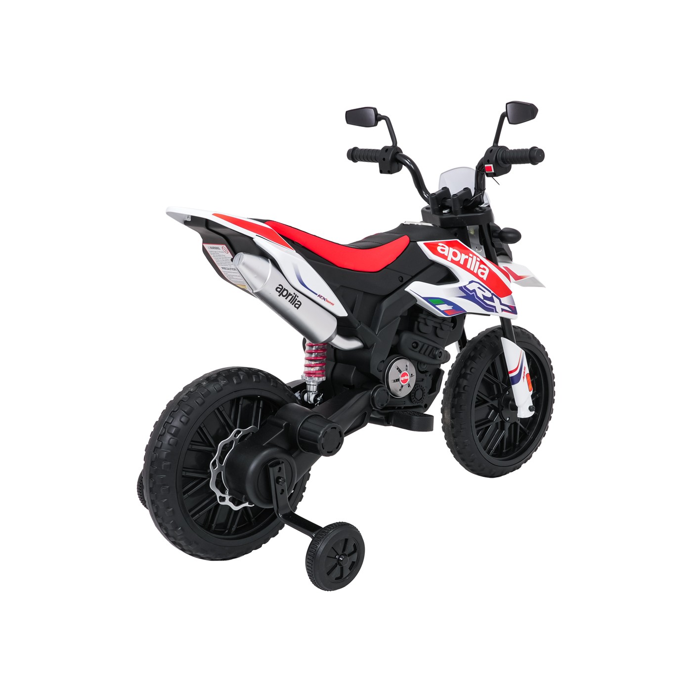 Motor vozidla Aprilia RX bílá