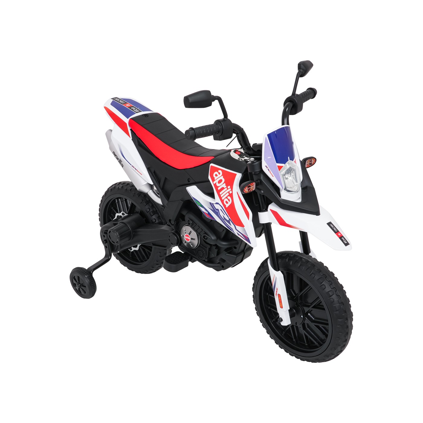 Motor vozidla Aprilia RX bílá