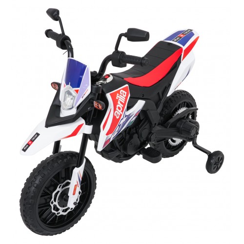 Motor vozidla Aprilia RX bílá