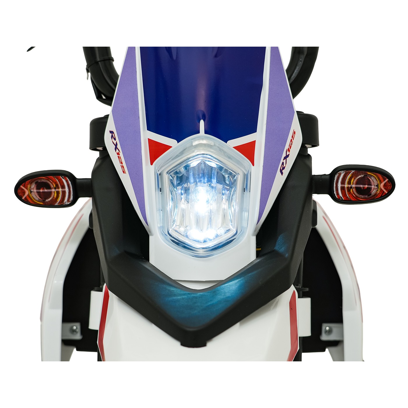 Motor vozidla Aprilia RX bílá