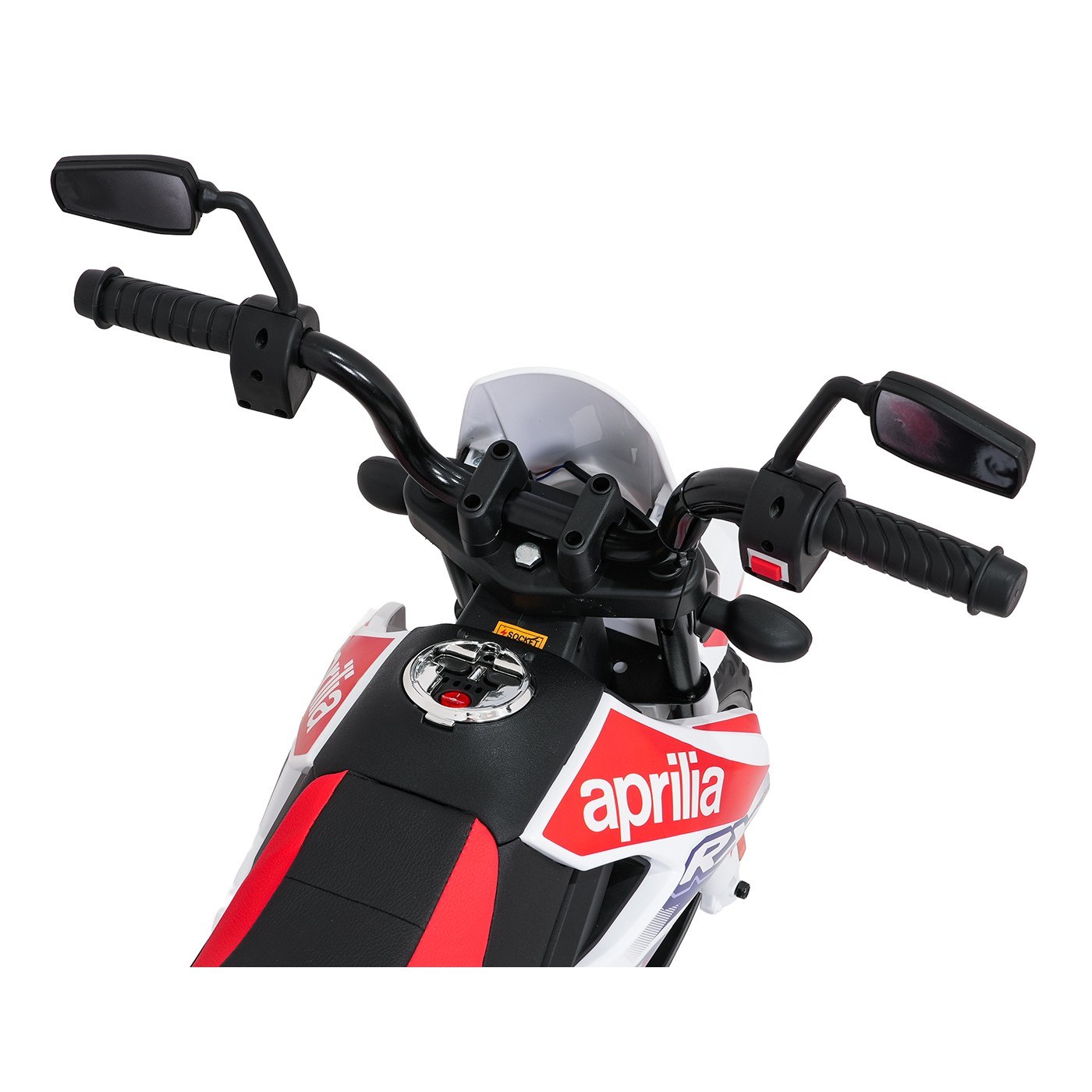 Motor vozidla Aprilia RX bílá