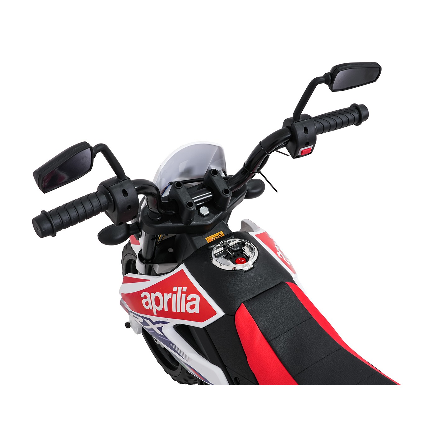 Motor vozidla Aprilia RX bílá