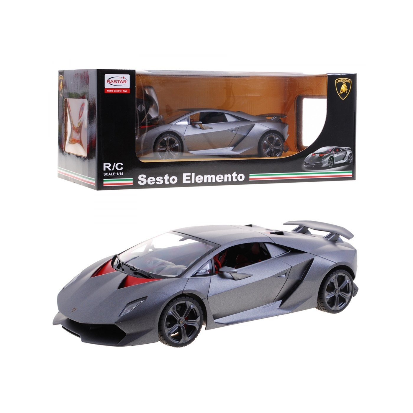 Lamborghini Sesto Elemento RASTAR model 1:14 Dálkové ovládání auta + dálkové ovládání